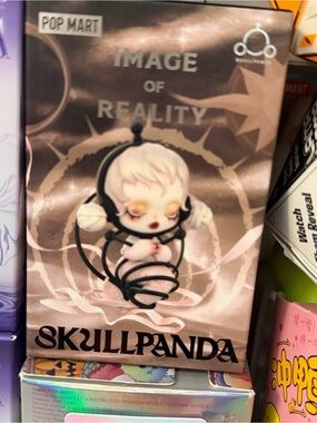 Pop Mart Skullpanda Image of Reality Figure - Cream & Black